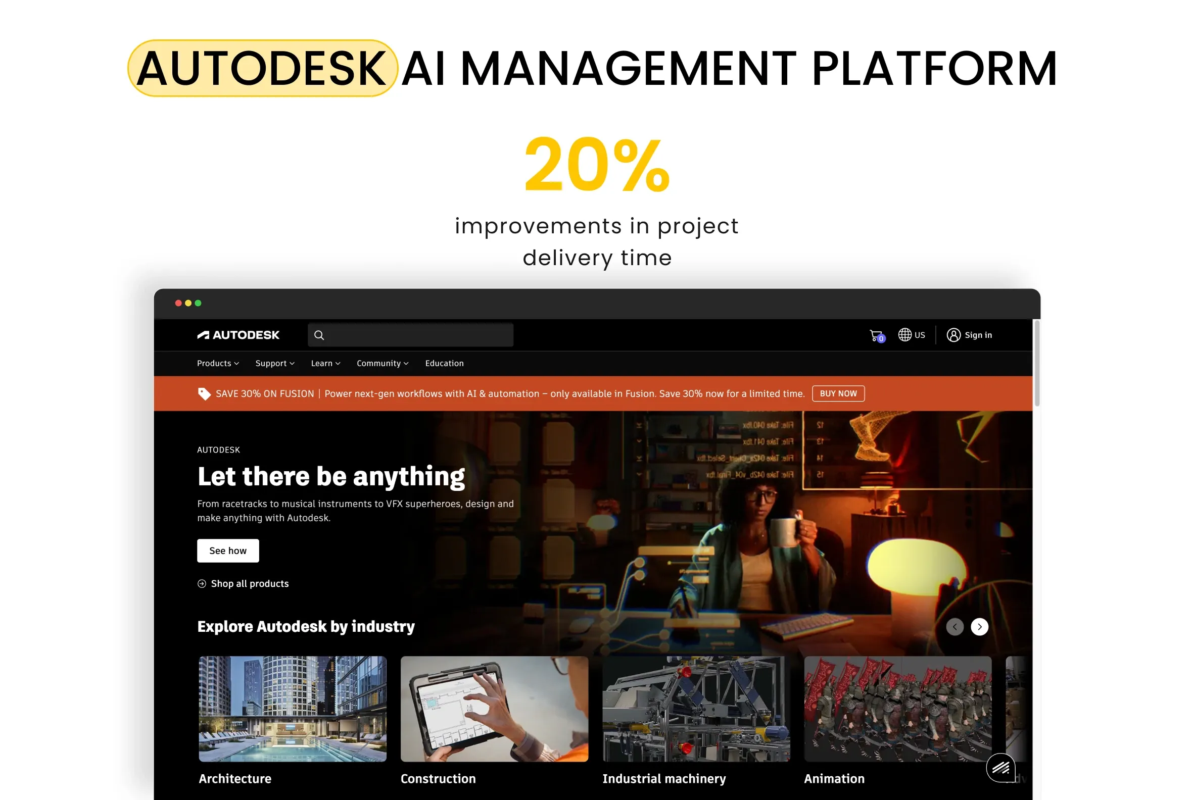 Autodesk AI management platform benefits