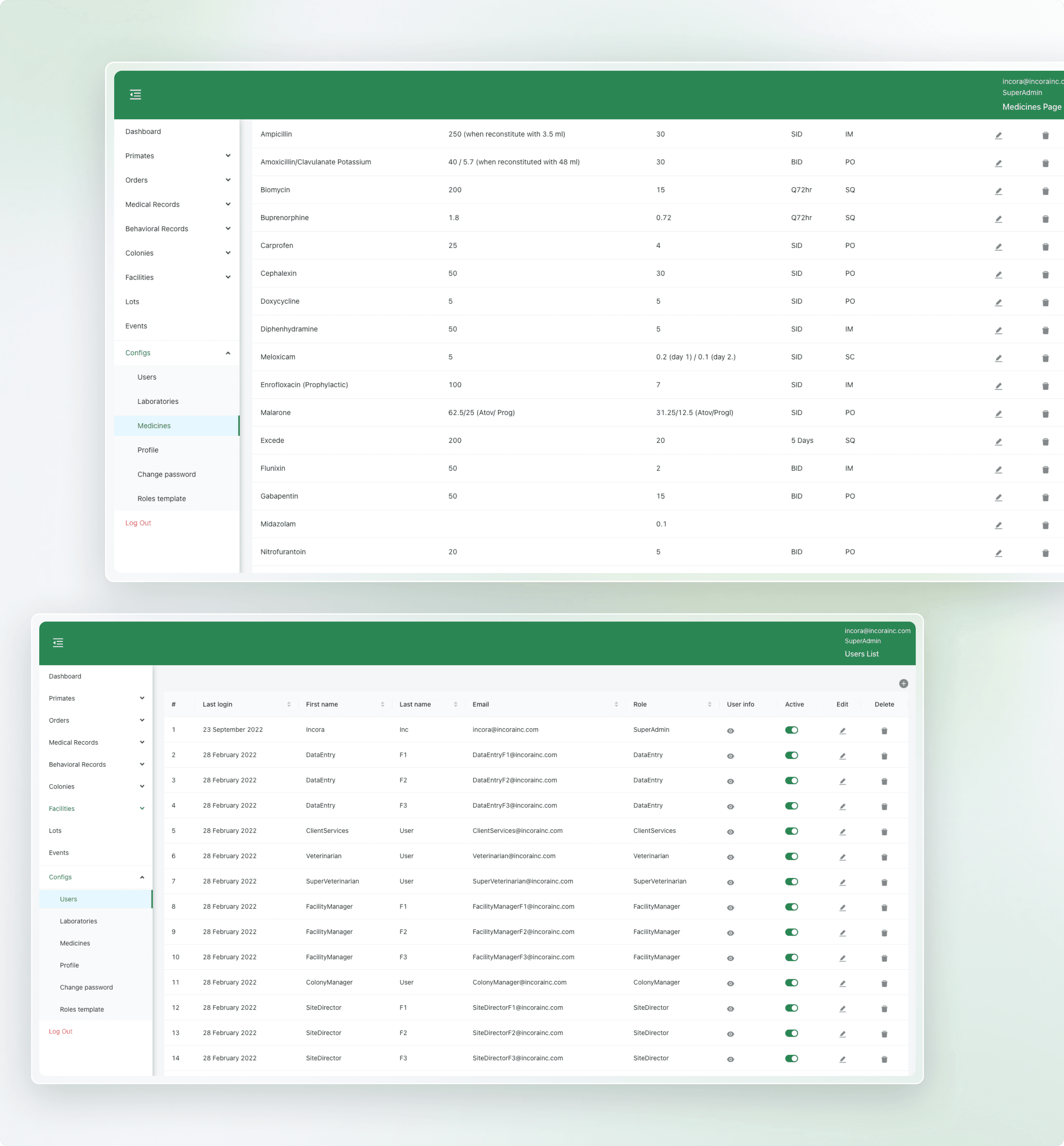 Configuration & Access Control 