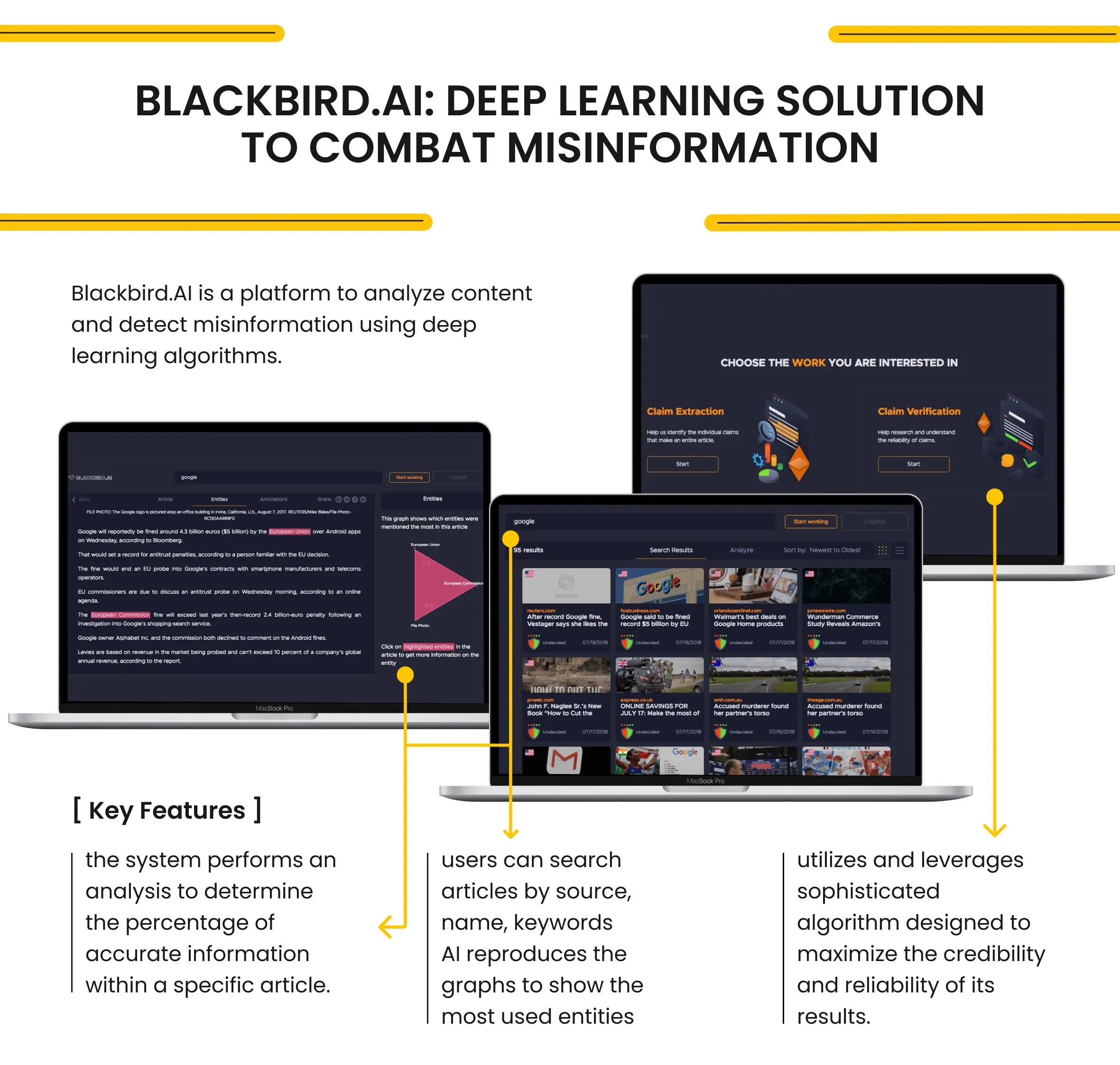 Deep Learning Solution to Combat Misinformation