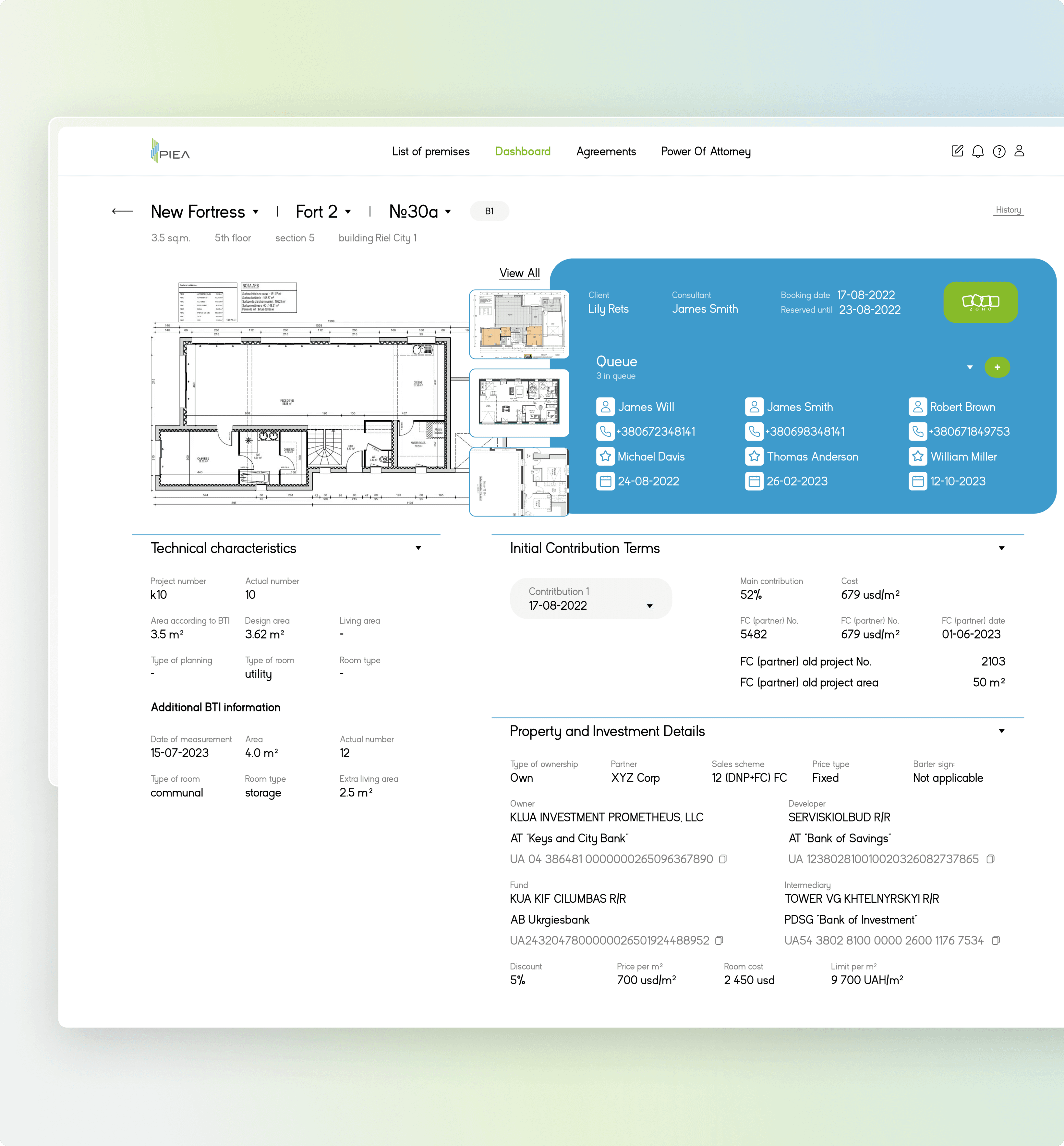 Real-Time Construction Project Tracking