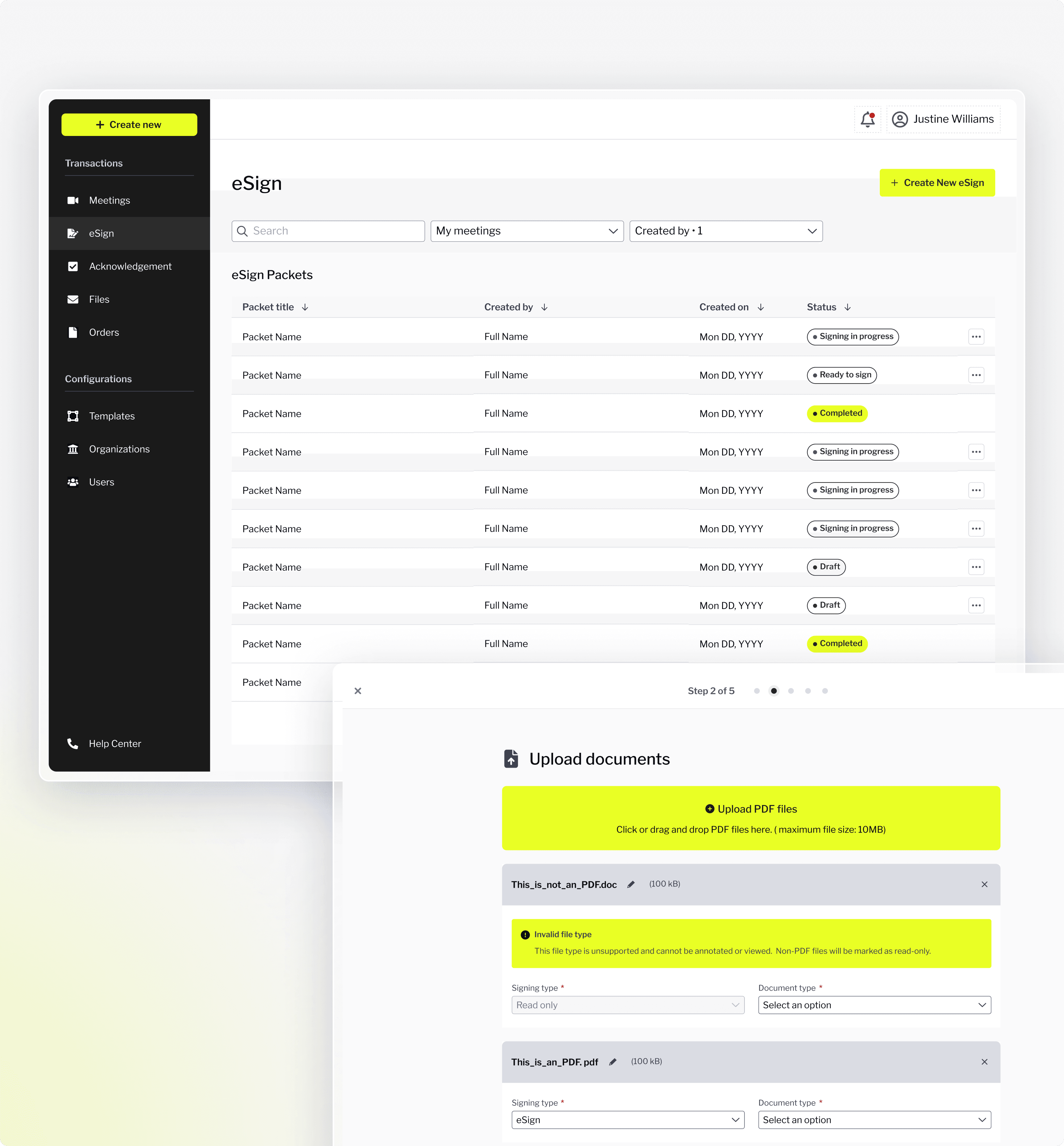 Centralized Case and Document Workflows
