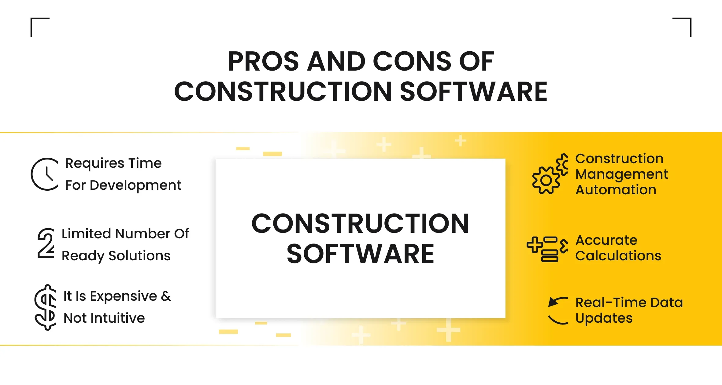 pros and cons of construction software