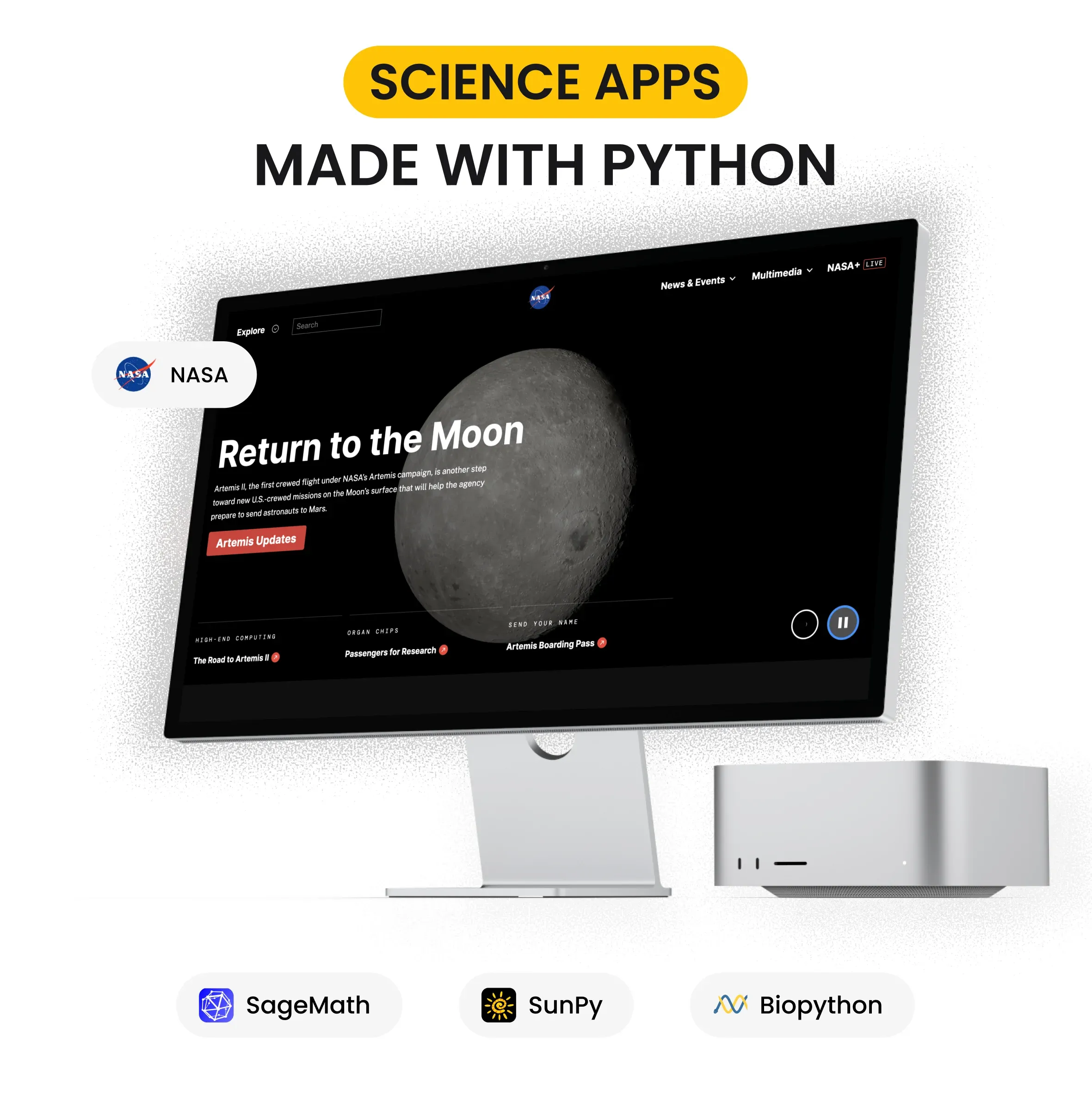 Science Apps Made with Python