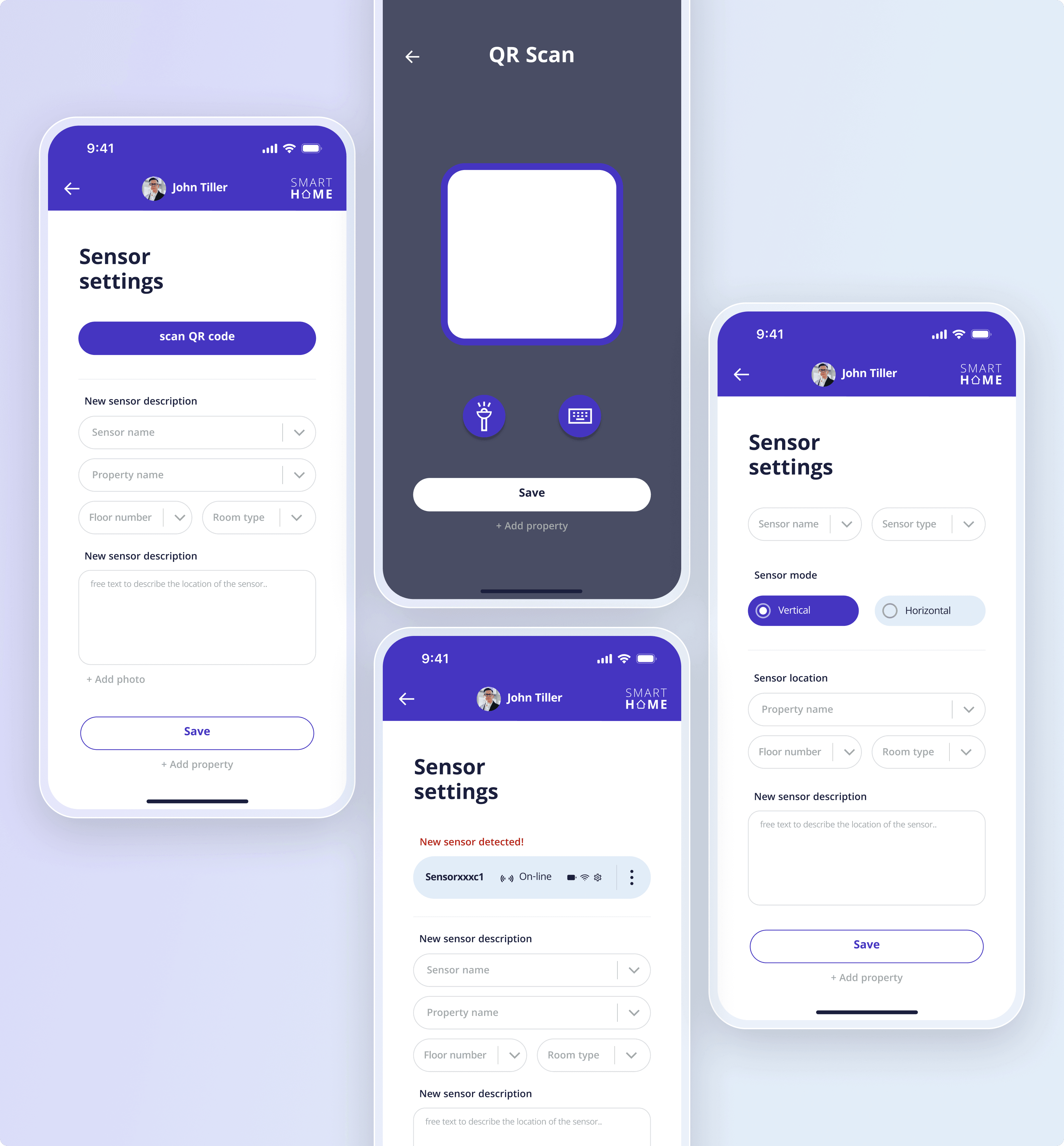 QR Sensor Onboarding