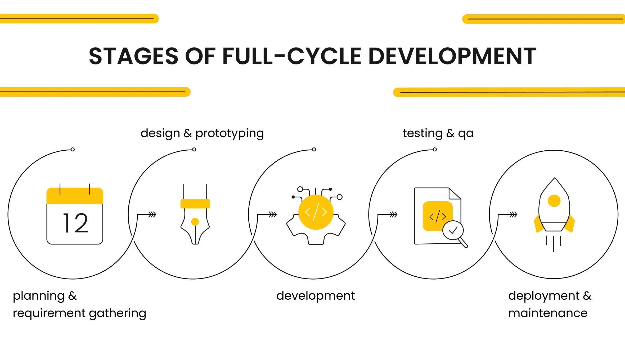 Stages of full-cycle development