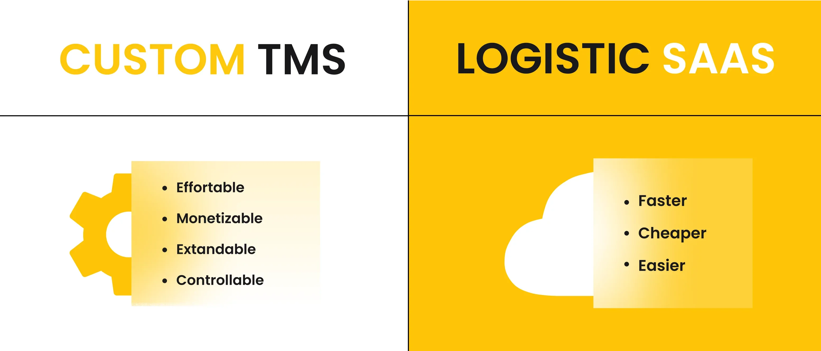 custom TMS vs Logistics SaaS