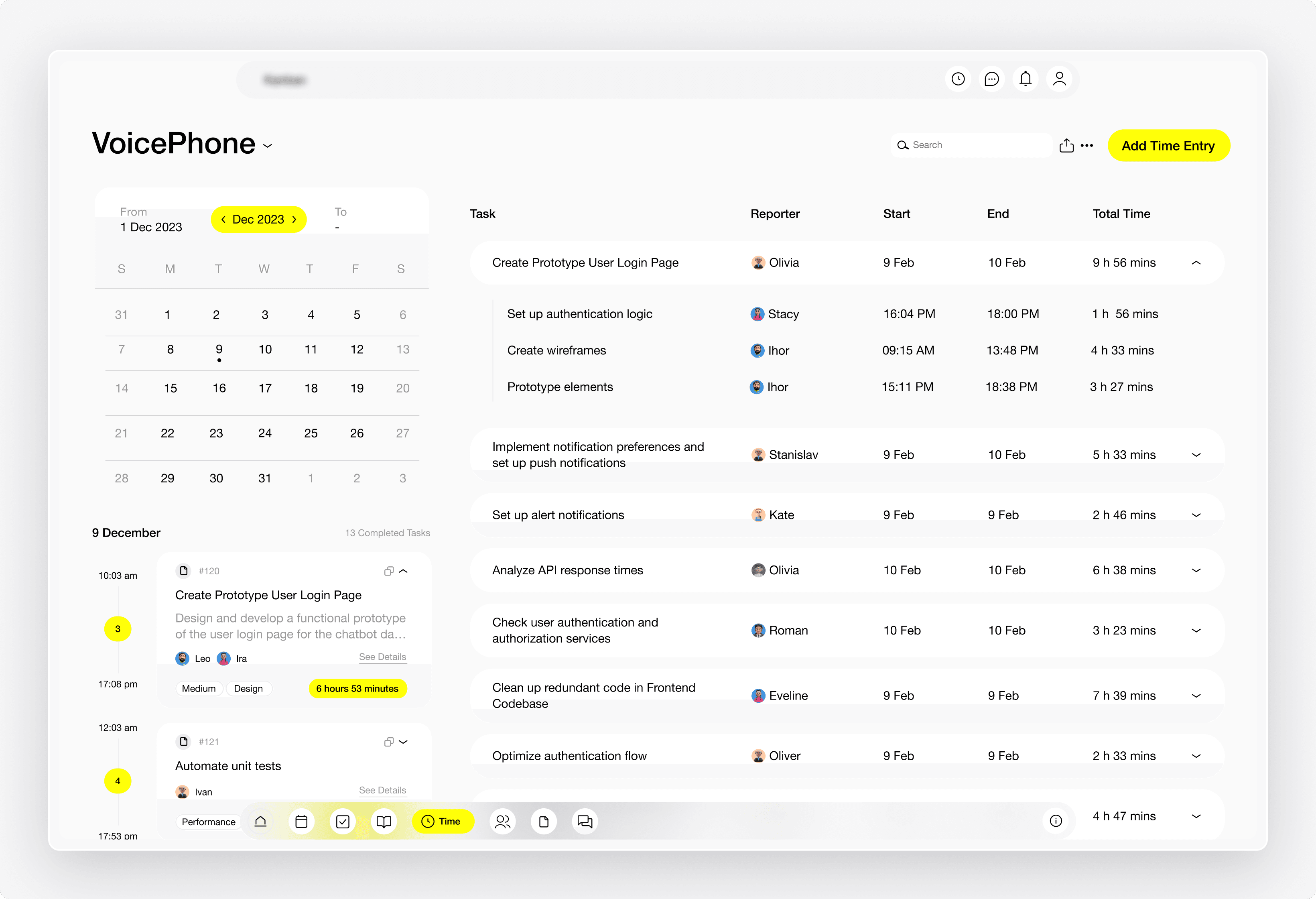 Time Tracking Across Crews and Job Sites