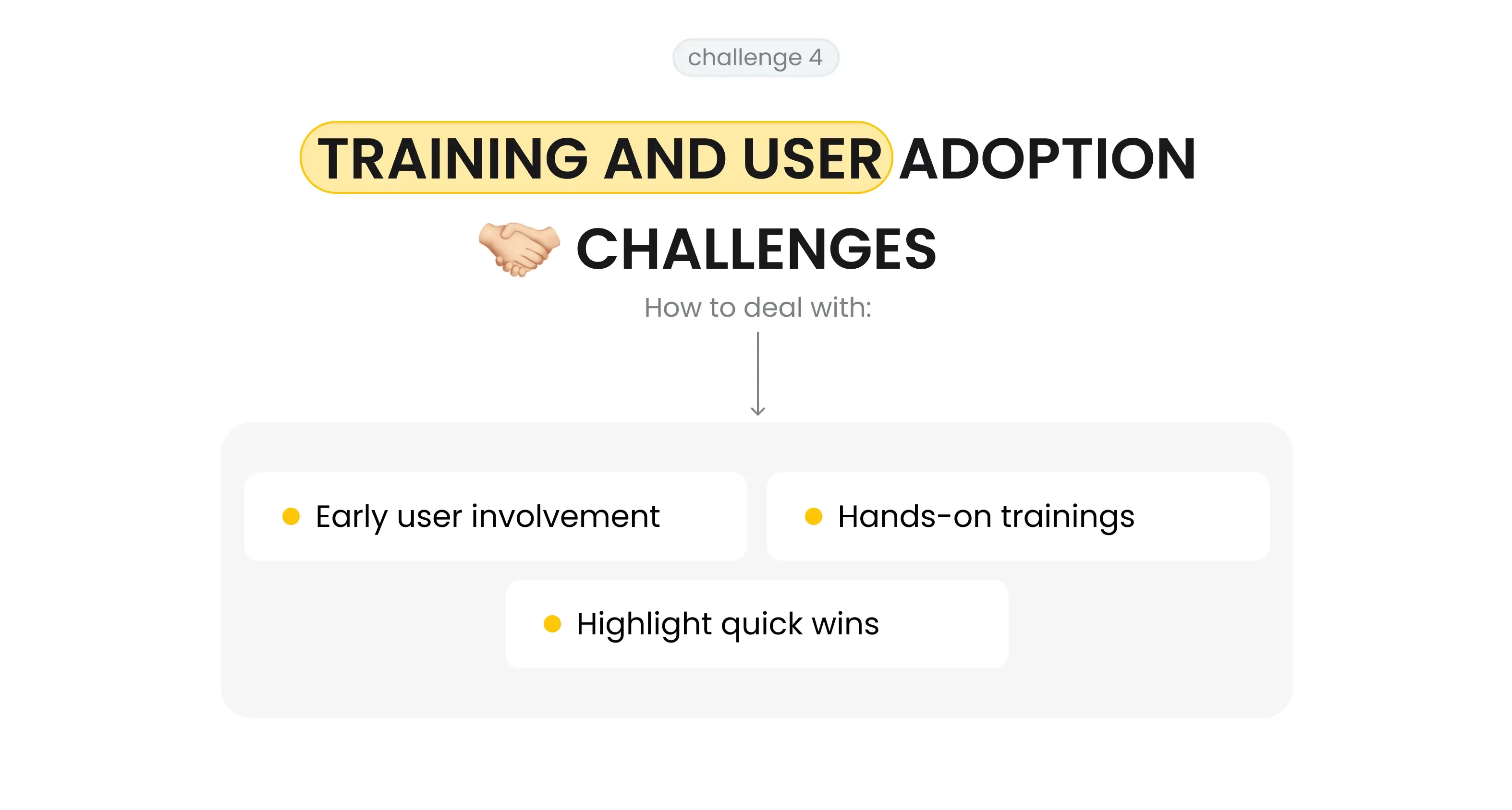 Training and User Adoption Challenges