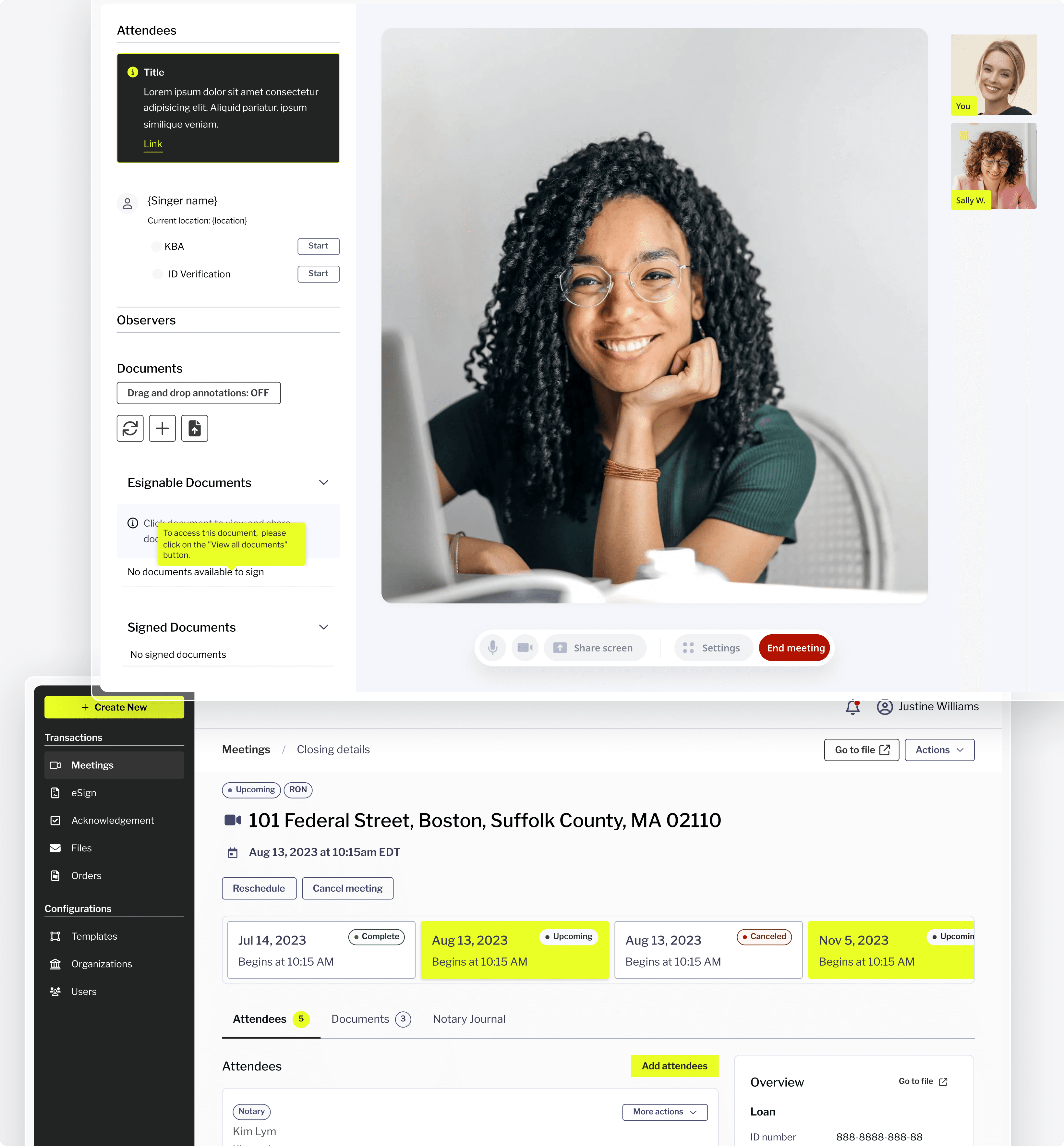 Live Document Review and Remote Approval