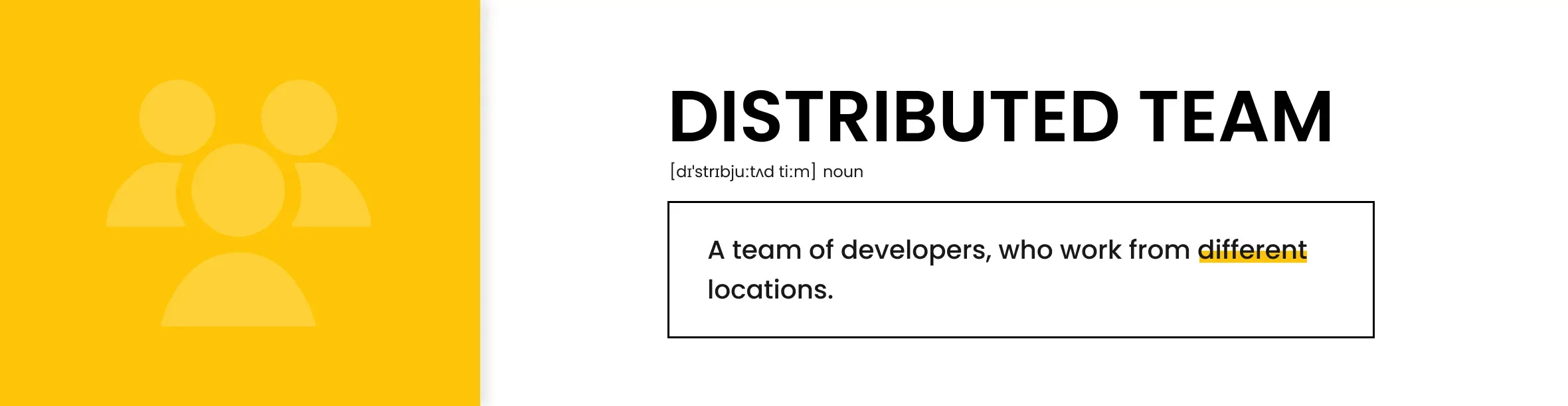 distributed team explained